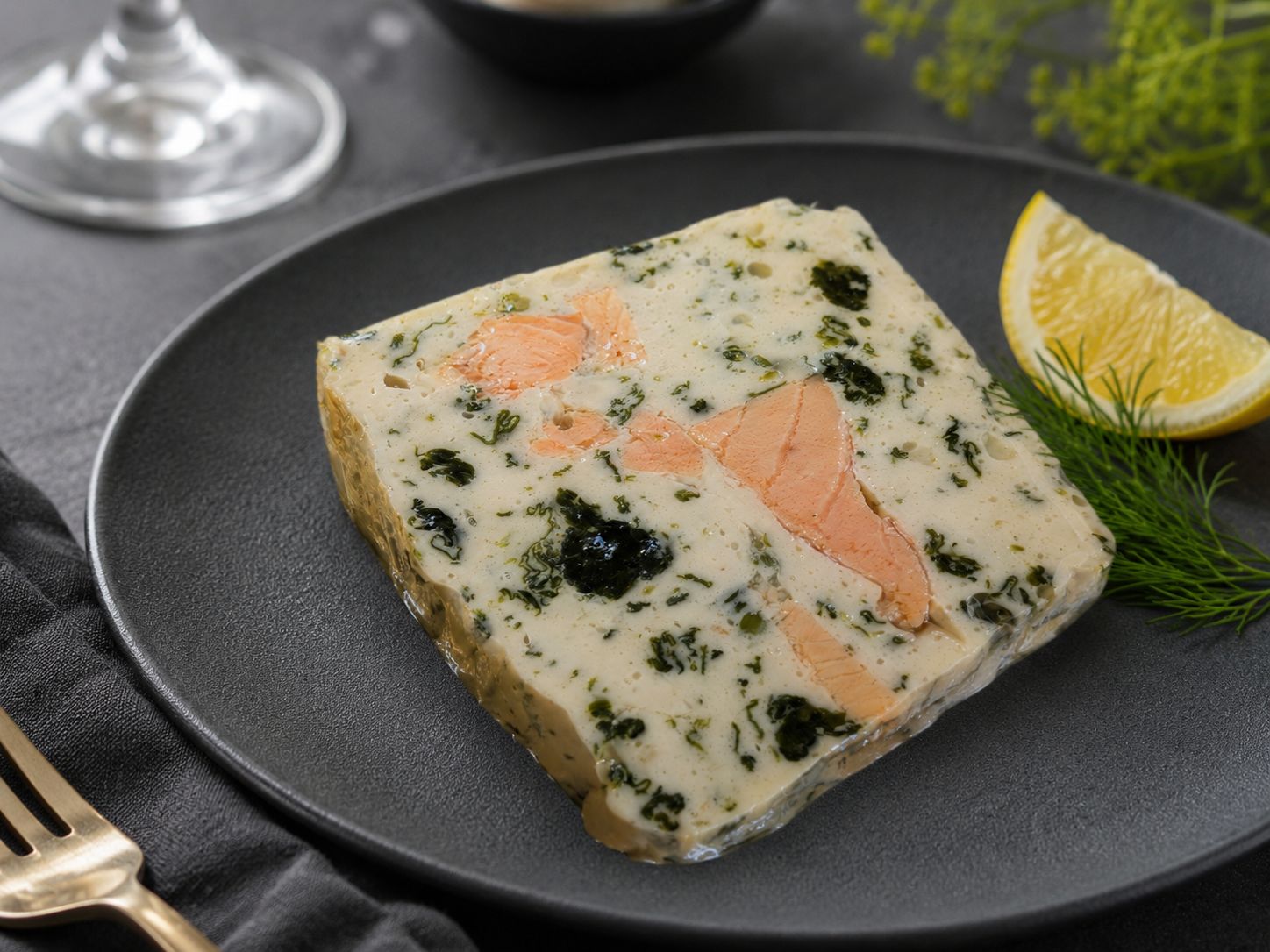 Terrine norvégienne aux deux saumons